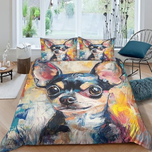 Housse de couette 3D bouddha en microfibre douce lit double
