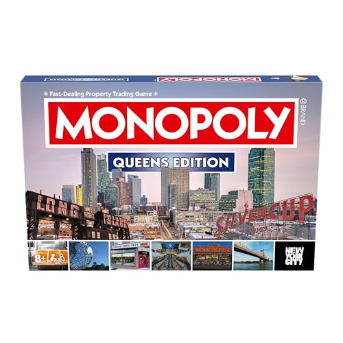 Monopoly Queens NY Edition Juego de Mesa 2-6 Jugadores miniatura 2