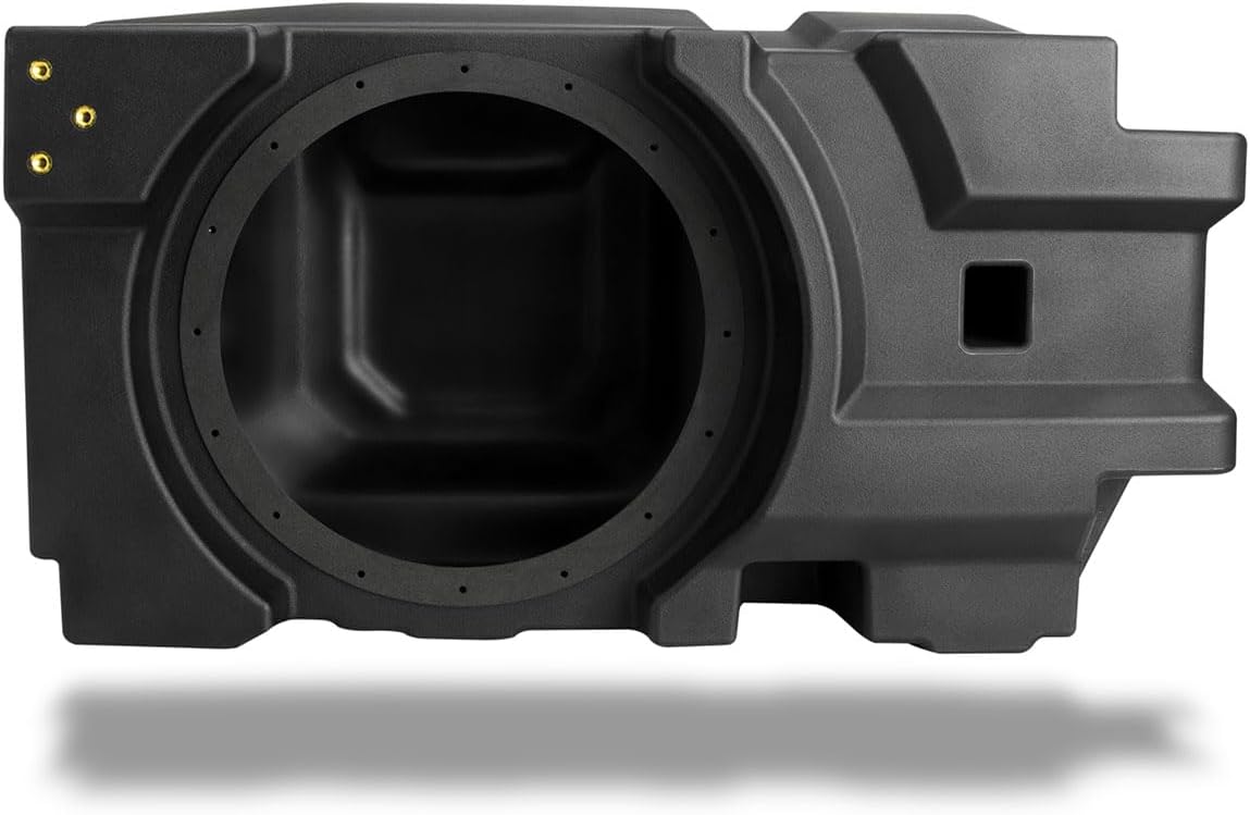 SSV Works DF-US10U 2018-2024 CanAm Defender/Defender Max Front or Rear Under-Seat 10" Subwoofer Enclosure - Enclsoure Only
