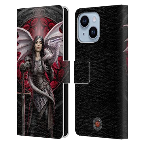 Étui portefeuille iPhone 14 Plus Anne Stokes pour ranger vos cartes et protéger l'écran