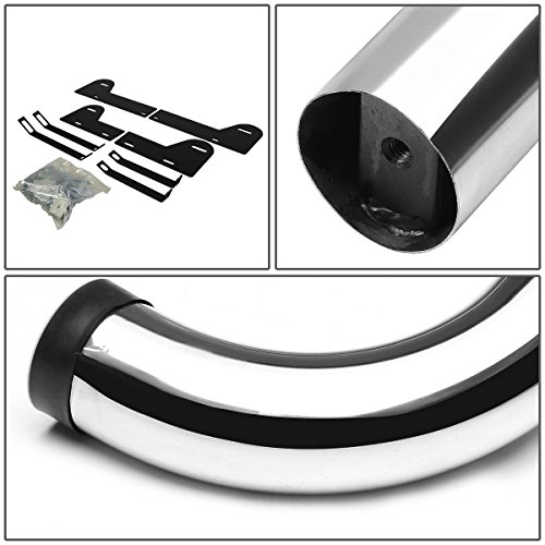 Paso lateral de acero inoxidable 3" DNA Motoring miniatura 3