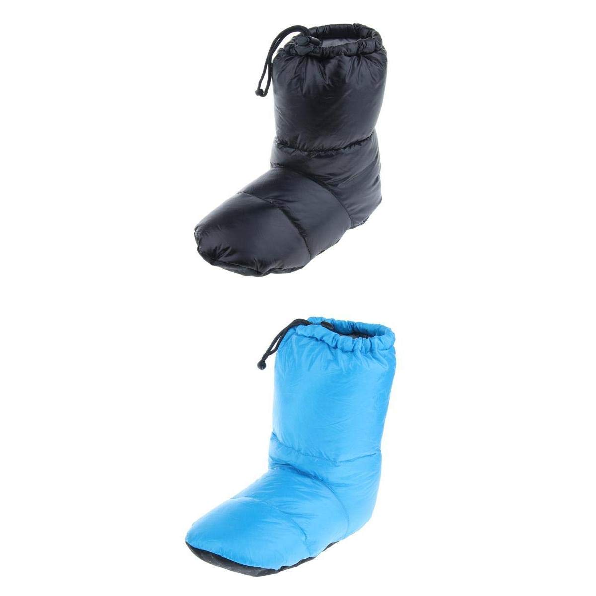 THE STYLE SUTRA® 2Pcs White Goose Down Slippers Winter Warm Tent Foot Booties L | Sporting Goods | Outdoor Sports | Camping & Hiking | Clothing | Men's | Socks-image-27