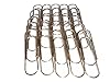 Butler in the Home 4" Inch Mega Large Jumbo Giant Big Paper Clips Massive Mega 25 Pack 100mm, Silver #1