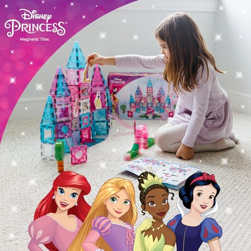 Tytan Disney Princess 172-Piece Magnetic Tiles Castle Set with Marble Run — view 7