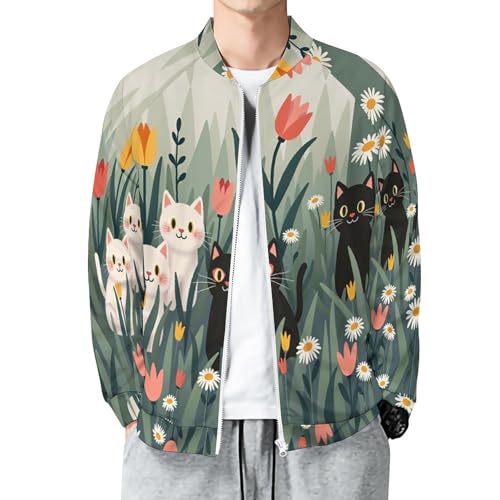 Jacket de transition confortable et veste bombers activewear pour homme vert