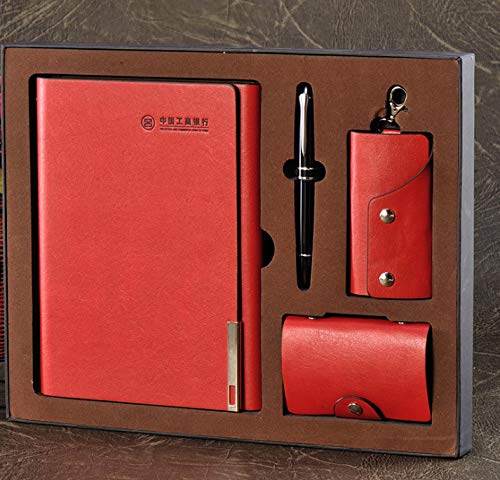 Cahier dépliant d'affaires et stylo sur commande pour résoudre le désordre des notes