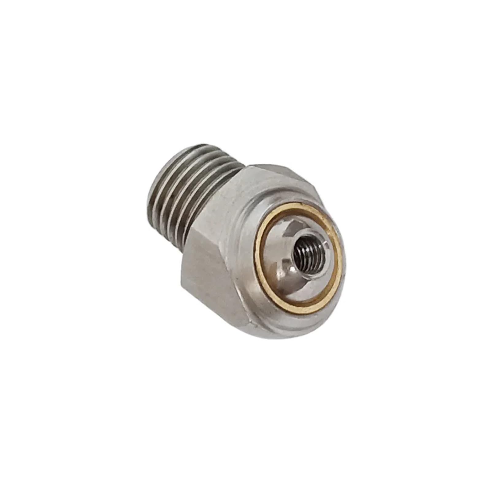 Base de boquilla de refrigerante de alta presión ajustable con pulverizador de agua de refrigeración por agua for herramienta de torno CNC SS304 de acero inoxidable 1 pieza(R3I8-M6)