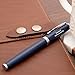 Engraved Parker IM Blue Rollerball Pen. Personalized Matte Finish Gift Pen with Chrome Trim and Black Ink for Professional Gifting and Graduations in a Gift Box