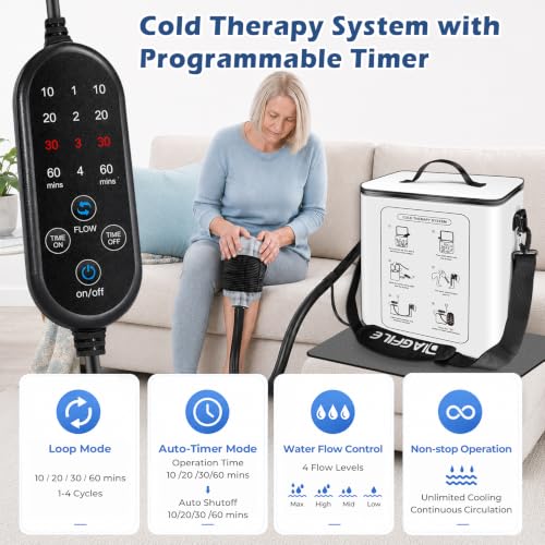 Image of Ice Machine for Knee After Surgery, 12Qt Cold Therapy Machine