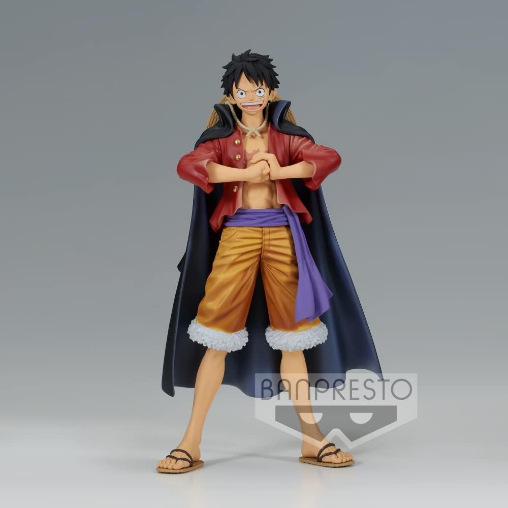 Banpresto Figura de Accion Monkey .D. Luffy One Piece - Dxf The Grandline Series Wanokuni Vol.4 16cm BP18856 Multicolor