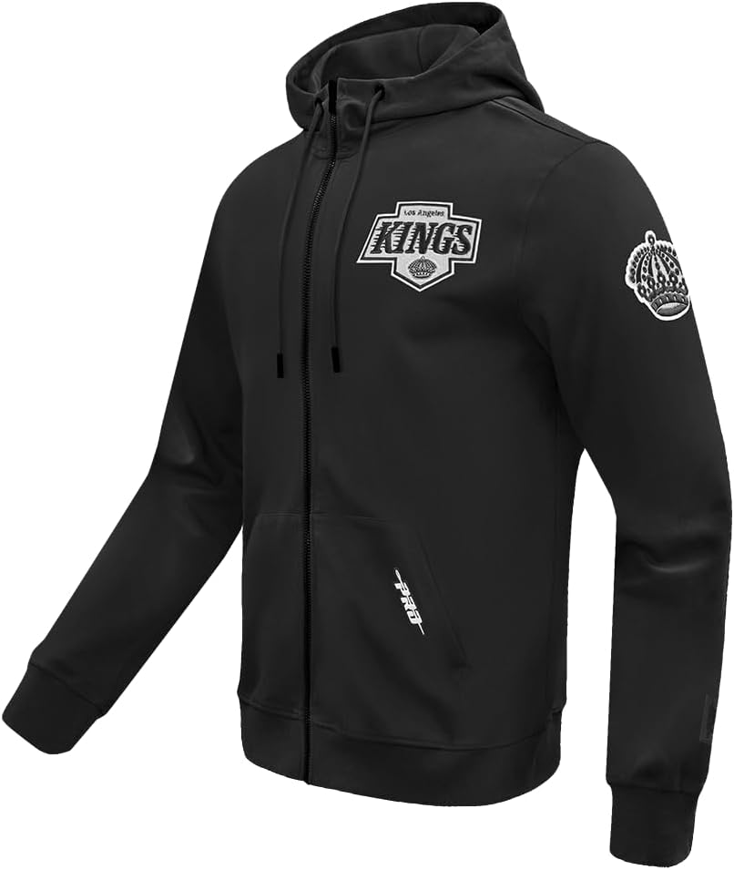 Pro Standard Mens NHL Classic Chenille Full Zip Hoodie