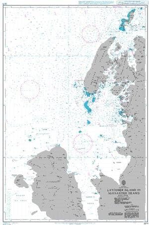 UKHO BA Chart 3571: Lavoisier Island to Alexander Island