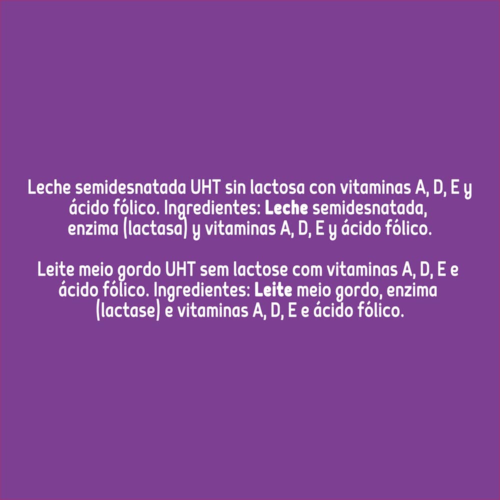 Kaiku Leche Sin Lactosa Semidesnatada UTH Pack 6 x 1 L