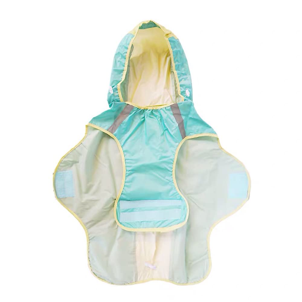 Manteau pluie grand chien bleu imperméable taille XL