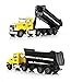 STARBLINK 1/50 Scale Heavy Duty Dump Truck Model - Miniature Engineering Vehicle Toy, Construction Truck Collection, Realistic Simulation for Collectors & Enthusiasts