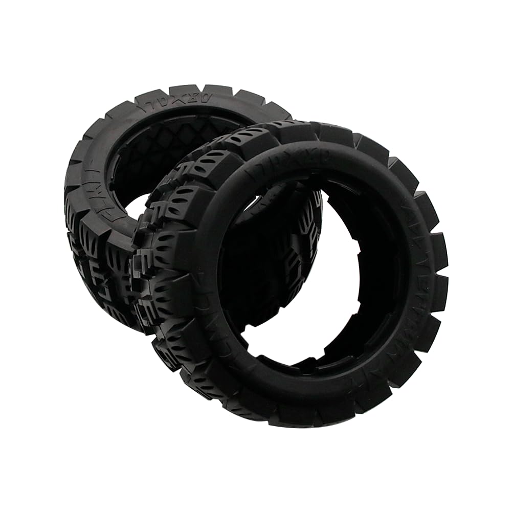 smTSRC 170X80MM Reinforced All-terrain Rear Tire Skin Kit For 1/5 HPI BAJA RV KM 5B RC CAR - Image 4