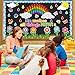 Chiisong 69 Pcs Spring Bulletin Board Decoration Religious Rainbow Flower Cutouts Set He Makes All Things New 3D Christian Floral Paper Wall Decor for Teacher School Classroom Birthday Party Supplies