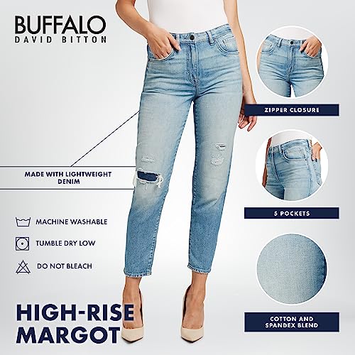 Buffalo David Bitton Women's Margot Mom Jeans4