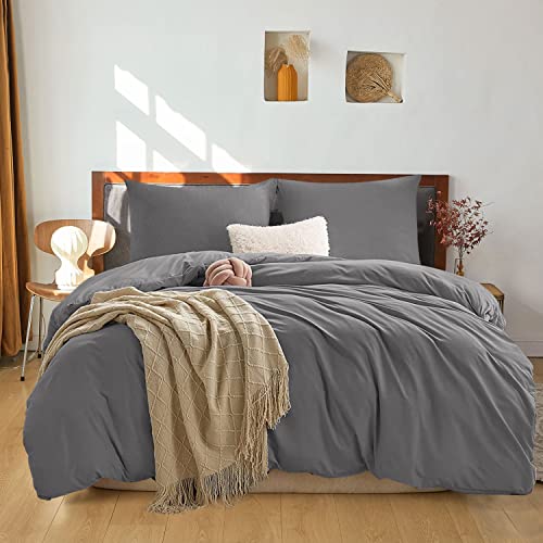 La mejor comparación de Fundas para edredón . 50 Yostyle Funda de Edredón Matrimonial con 2 Fundas para Almohada,Juegos de Cubierta de Edredón de 3 Piezas 100% Algodón Lavado,Microfibra,Extra Suave,Fresco Funda de Edredon...