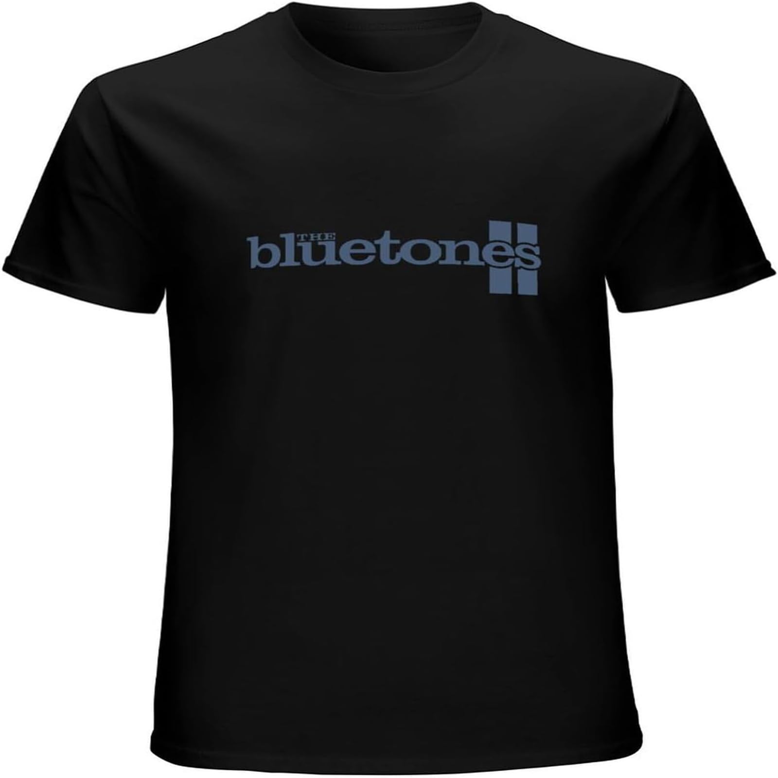 Miss Lilly Men's Black The Bluetones T-Shirt Printed Graphic Top Unisex Tee 3XL