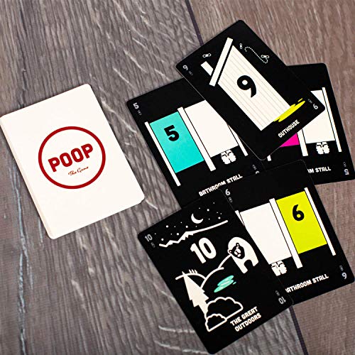 Image of Breaking Games Poop The Game Public Restroom Edition Card Game, Ages 6+