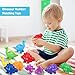 Numbers Matching Game 10 Pcs,123 Counting Dinosaur Toy Montessori Learning Toys for 12 Months Toddlers Kids Ages 1 2 3 4 5 Years Old, Mathematics Educational Preschool Fine Motor Skill Dinosaur Set