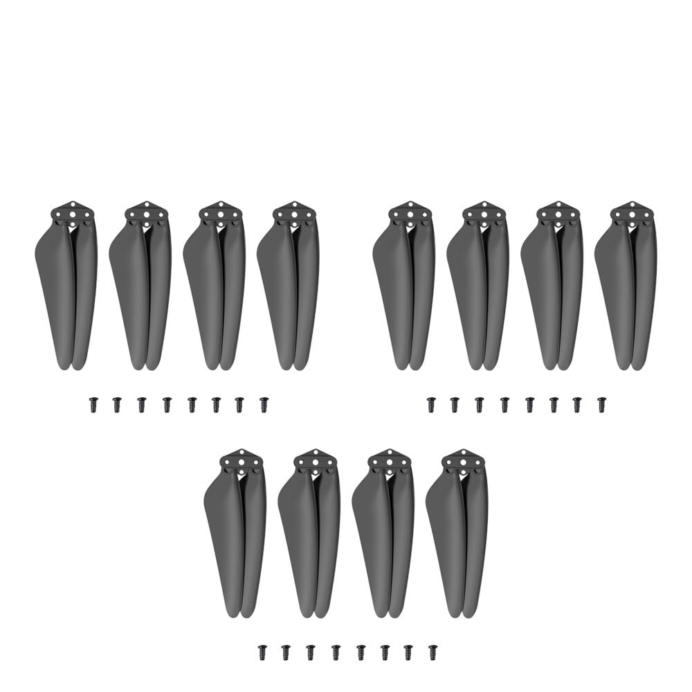 per eliche per Drone KF101 Max1 per Pale 4K Professionali per Telecamera Gimbal a 3 Assi Mini Accessori 4 Pezzi/Set(3 pair3)