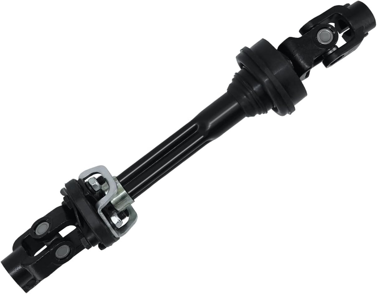 Lower Steering Shaft Steering Column With U Joint Compatible With FORD EXPLORER FLEX POLICE SUV SSV PLUG-IN HYBRID with LINCOLN MKT Replace 425338 AA8Z3B676A BB5Z3B676A BB5Z3B676B