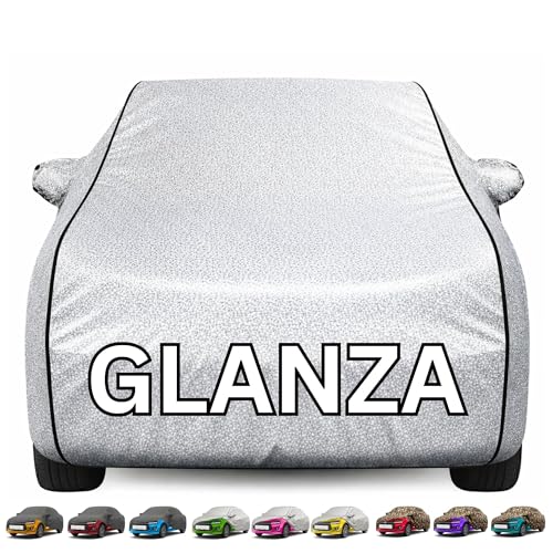 Image of Kayme Premium Silver Glanza Car Cover Waterproof for (All Models & Variants - Petrol, Diesel, CNG & EV) |Speacially Custom Fit with Mirror Pockets |All-Weather Protection - Outdoor Car Body Cover