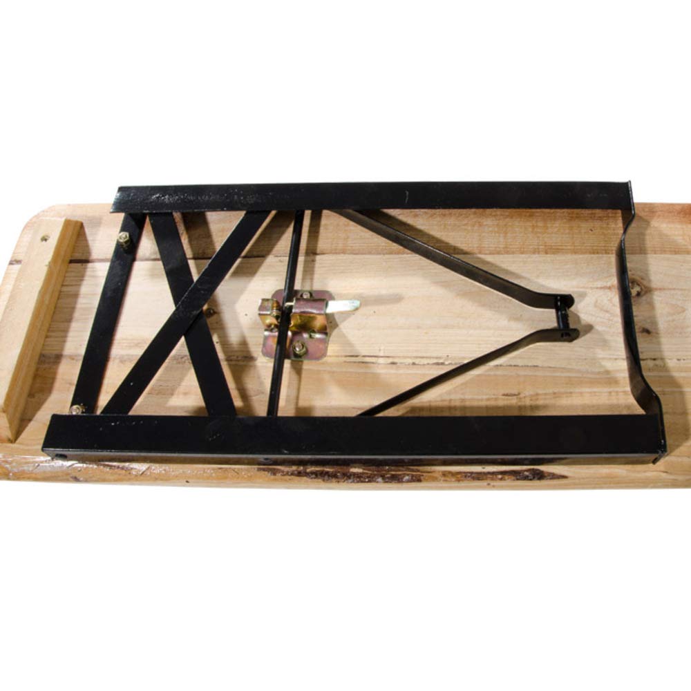 VERDELOOK | Gambe di Ricambio per Panca Birreria 2 Pezzi, 43x23x2.5 cm