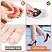 3 PCS Soft Sponge Adjustable Shoe Filler, Half-Size Insoles Adjust Too Big Shoes Toe Cushion Fillers Make Shoes Fit Shoe Inserts for Women Too Big for All Day Pain Relief and Comfort Men and Women
