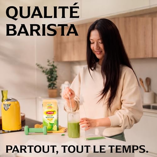 Lipton barista matcha saveur vanille 10 sticks - vue 8
