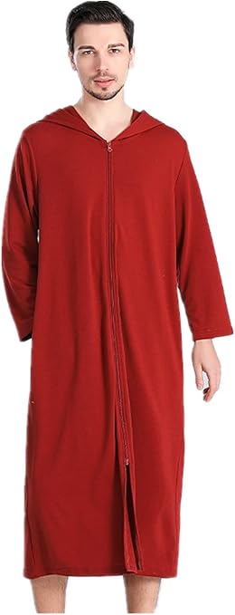 Amazon Co Jp ジッパーバスローブカップル夏パジャマフード付きナイトガウン薄いパジャマレディースロングナイトドレス Zukky Color Men Wine Red Size M ホーム キッチン Amazon Co Jp ジッパーバスローブカップル夏パジャマフード付きナイトガウン薄いパジャマレディースロングナイトドレス Zukky Color Men Wine Red Size M ホーム キッチン