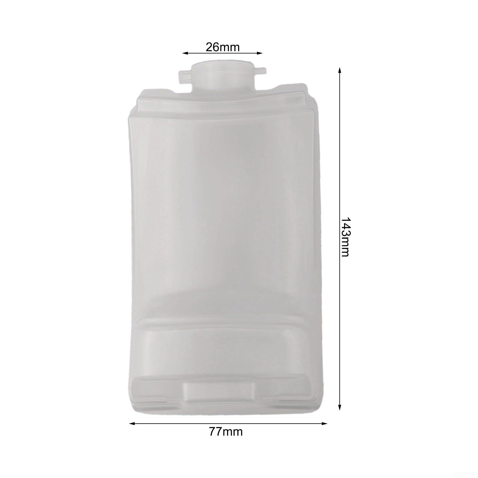 Réservoir d'eau pour aspirateur de fenêtre Karcher WV1 4.633-122.0, réservoir de collecte d'eau sale, pour le nettoyage des vitres