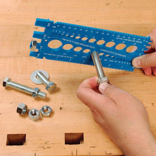 Boltsize-It Gauge, Blue