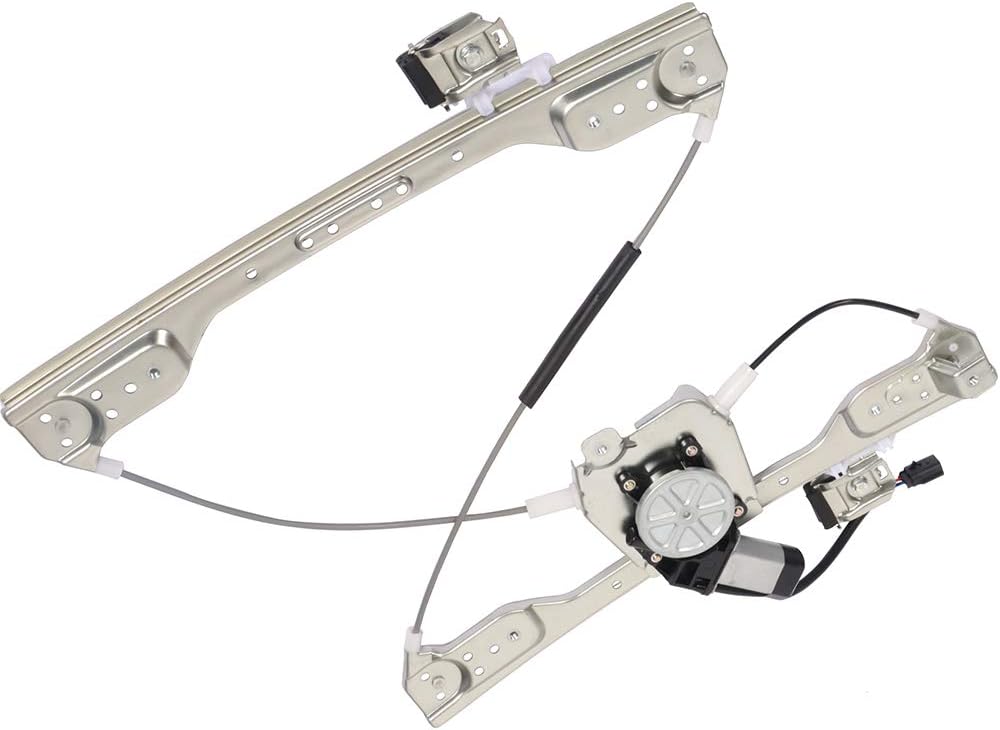 SCITOO 748-619 and 748-620 Power Window Regulator Driver Side and Passenger Side Compatible for 2005-2010 for Chrysler 300, Power Window Regulator With Motor