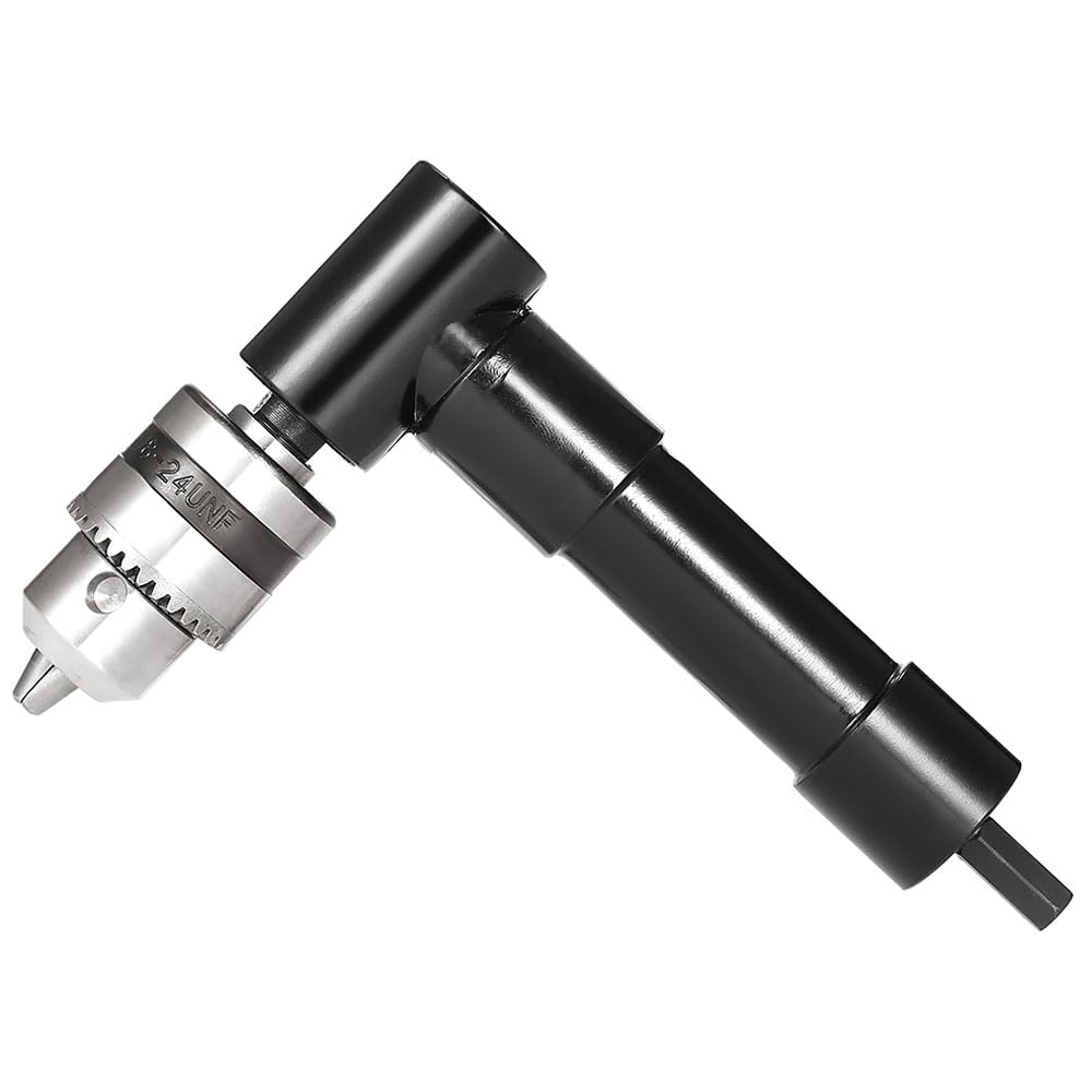 Adaptateur perceuse 90 degrés renvoi angle droit aluminium durable 15.5cm