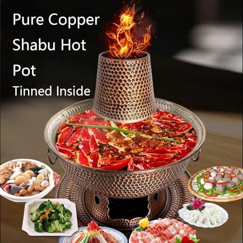 Olla Hot Pot de Cobre Tradicional 32cm miniatura 3