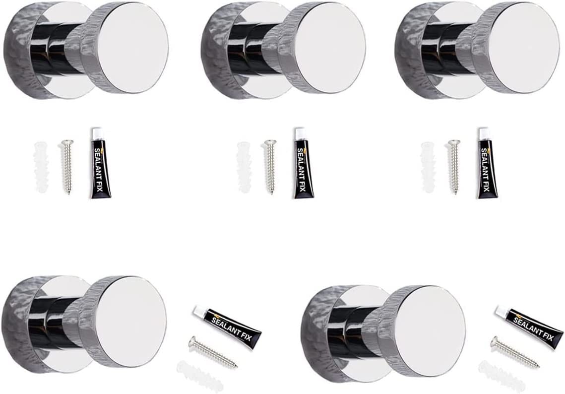 Gancho, ganchos de pared adhesivos de latón, pequeños y resistentes, ganchos de pared for pegar en la puerta, baño, toalla, armario, gancho adhesivo plateado for colgar abrigos, bolso de llaves, organ