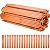 6 Feet Wooden Garden Pathway, Btowin VCF 22 inch Widened Outdoor Roll Out Cedar Wood Straight Walkway, Weather-Resistant Decorative Flooring Path for Lawn Patio Pavers Boardwalk Beach Wedding Party