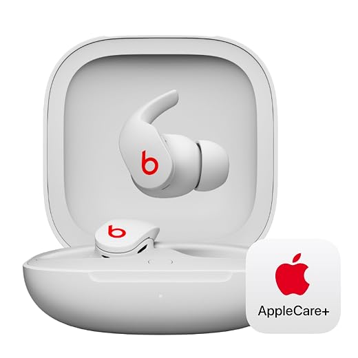 Beats Fit Pro - True Wireless Noise Cancelling Earbuds -Beats White with AppleCare+ (2 Years)