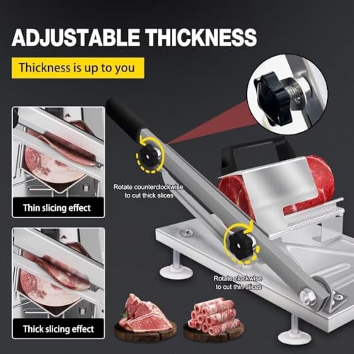 Industrial meat slicer machine