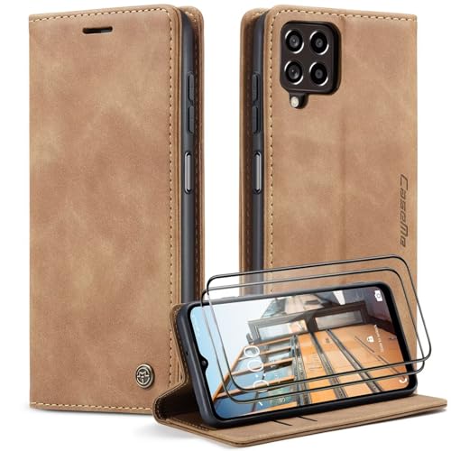 Étui Samsung M33 5G portefeuille en cuir pour simplifier vos déplacements urbains