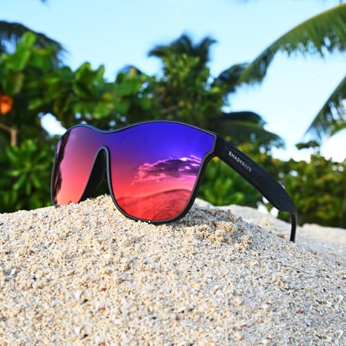 Image of Shady Rays HighRise - Modern Single Lens Polarized Womens Sunglasses