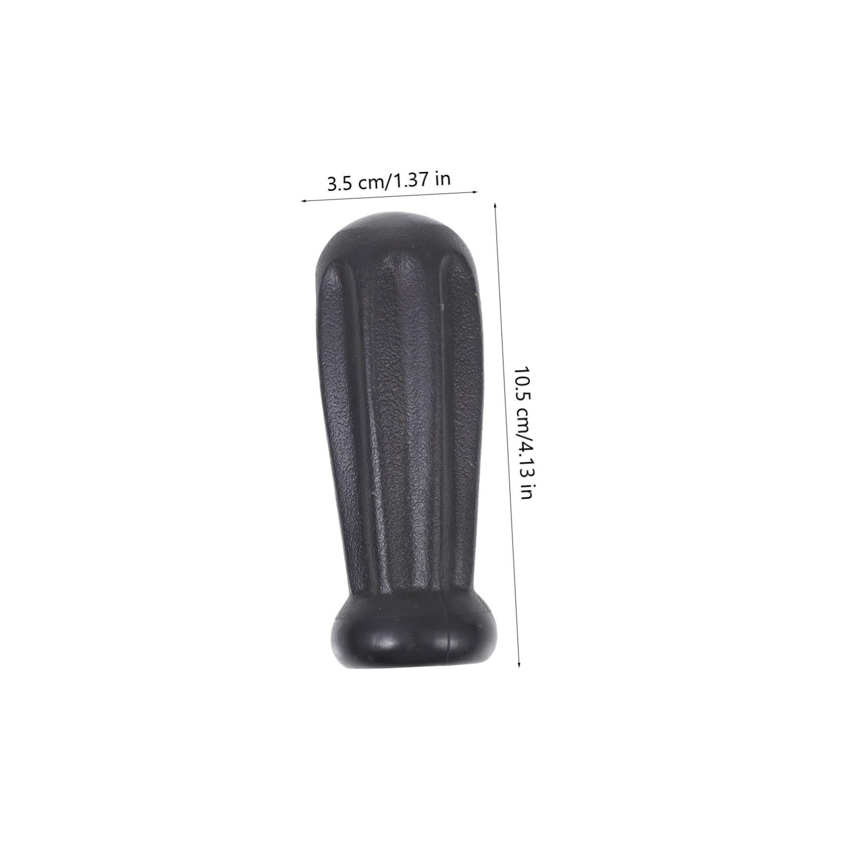 8 Impugnature per Calcio Tavolo in Plastica Nera Manopole Biliardino Ergonomiche Antiscivolo Resistenti e Facili Installare per Sostituzione Maniglie Foosball