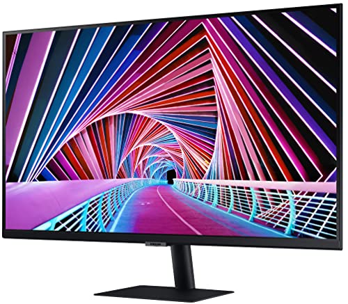 Image of Samsung 32-inch(80cm) 4K UHD, Flat Monitor, Bezel Less Design, 1 Billion Colors, HDR10, FSC-Certified, Intelligent Eye Care (LS32A700NWWXXL, Black)