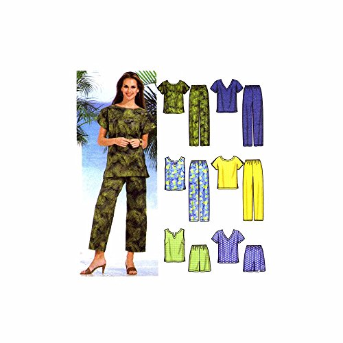 Simplicity Sewing Pattern 7236 Plus Size Sportswear, FF (18W-20W-22W-24W)