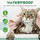 QLIGES Zecken-Flohband Katze, Flohhalsband für Katzen 4Pcs, 24 Monate lang wirksamer Schutz, Schutz vor Hautallergien, weich und bequem, verstellbar, wasserdicht, für alle Katzen geeignet