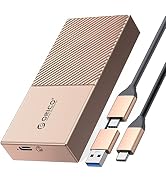 ORICO Aluminum M.2 NVMe SSD Enclosure Tool-Free 10Gbps USB C Adapter