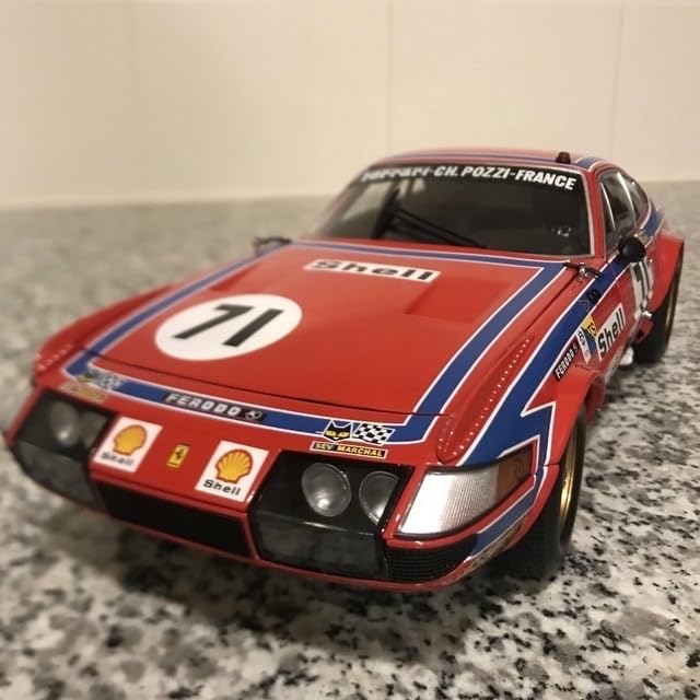 フェラーリ365GTB4デイトナ コンペツォーネ No.71 ルマン1974年 Amazon.co.jp: フェラーリ365GTB4デイトナ コンペツォーネ No.71